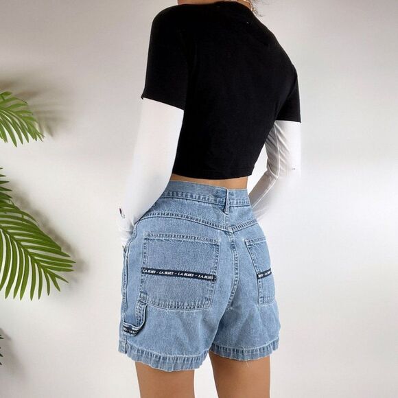 Vintage Y2K Champion Casual Sporty Streetwear Long Sleeve Crop Top / Size: XS - Picture 2 of 6